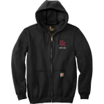 Cuyahoga Heights High School <span class="pdp-name-mascot">Cuyahoga Heights Redskins</span> Carhartt Men's Midweight Hooded Zip-Front Sweatshirt Front Thumbnail