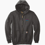 COLLEGE OF ST BENEDICT Bennies <span class="pdp-name-mascot">COLLEGE OF ST BENEDICT</span> Carhartt Men's Midweight Hooded Zip-Front Sweatshirt Front Thumbnail