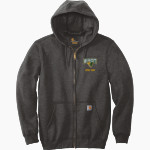 BENTON CENTRAL HIGH SCHOOL BISON <span class="pdp-name-mascot">BENTON BISON</span> Carhartt Men's Midweight Hooded Zip-Front Sweatshirt Front Thumbnail
