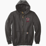 Pyle Panthers <span class="pdp-name-mascot">Pyle Middle School Panthers</span> Carhartt Men's Midweight Hooded Zip-Front Sweatshirt Front Thumbnail