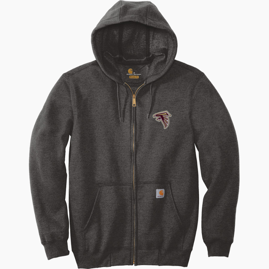 WM E GRADY VOC TECH SCHOOL FALCONS <span class="pdp-name-mascot">GRADY HIGH SCHOOL FALCONS</span> Carhartt Men's Midweight Hooded Zip-Front Sweatshirt