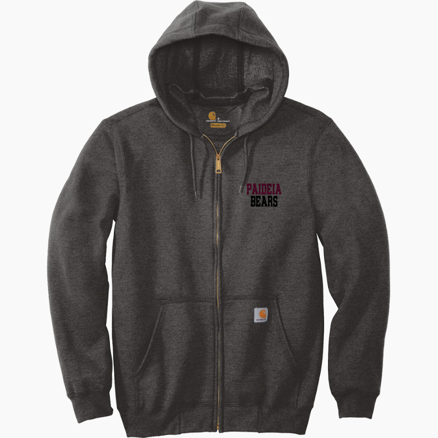 Paideia High Bears <span class="pdp-name-mascot">Paideia High School Bears</span> Carhartt Men's Midweight Hooded Zip-Front Sweatshirt