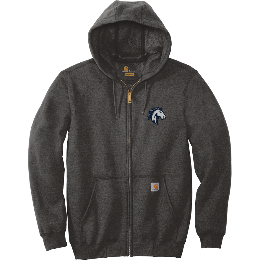 Grand Traverse Academy Mustangs <span class="pdp-name-mascot">Grand Traverse Academy Mustangs</span> Carhartt Men's Midweight Hooded Zip-Front Sweatshirt