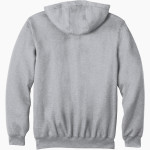 College of Marin Mariners Carhartt Men's Midweight Hooded Zip-Front Sweatshirt Back Thumbnail