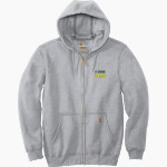 St. Michael Gators Carhartt Men's Midweight Hooded Zip-Front Sweatshirt Front Thumbnail