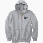 East Dayton Christian Eagles <span class="pdp-name-mascot">East Dayton Christian Eagles</span> Carhartt Men's Midweight Hooded Zip-Front Sweatshirt Front Thumbnail