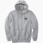 Summit Sabrecats <span class="pdp-name-mascot">Summit School Sabrecats</span> Carhartt Men's Midweight Hooded Zip-Front Sweatshirt Front Thumbnail