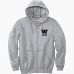 WALTER WELLBORN HIGH SCHOOL PANTHERS <span class="pdp-name-mascot">WALTER H WELLBORN PANTHERS</span> Carhartt Men's Midweight Hooded Zip-Front Sweatshirt Front Thumbnail