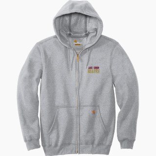 Carhartt Men's Midweight Hooded Zip-Front Sweatshirt