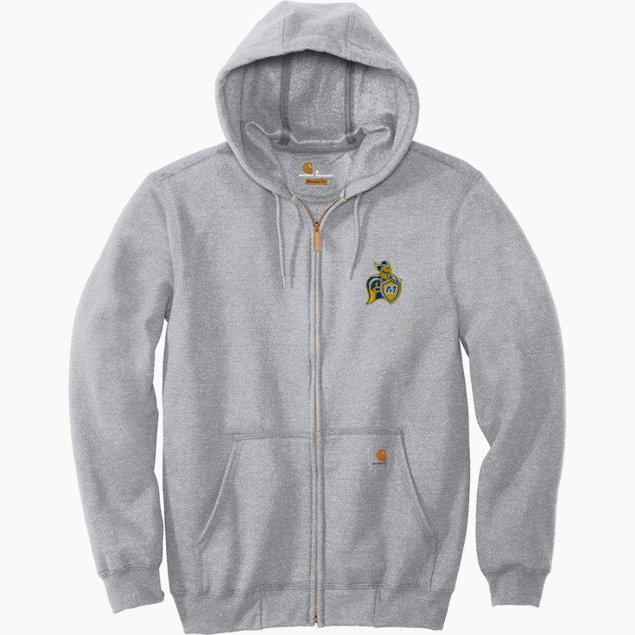 Madonna Crusaders <span class="pdp-name-mascot">Madonna Crusaders</span> Carhartt Men's Midweight Hooded Zip-Front Sweatshirt