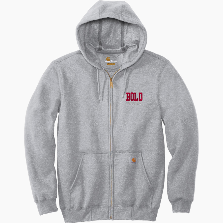 BOLD HIGH SCHOOL WARRIORS <span class="pdp-name-mascot">BOLD WARRIORS</span> Carhartt Men's Midweight Hooded Zip-Front Sweatshirt