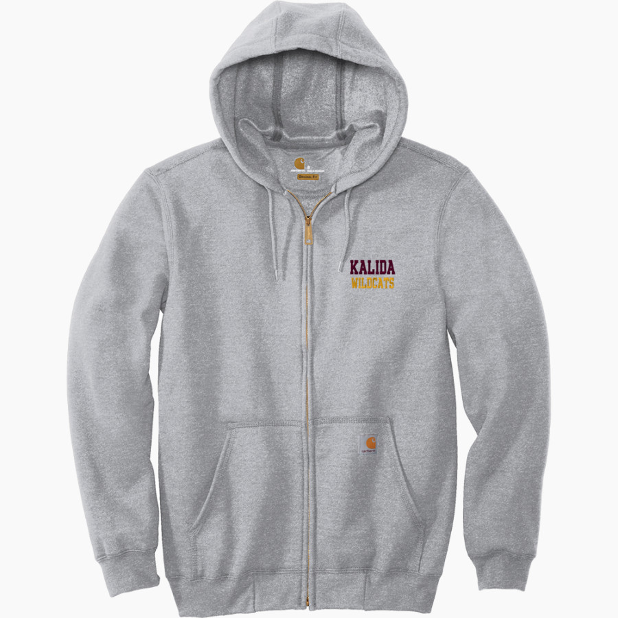 KALIDA HIGH SCHOOL WILDCATS <span class="pdp-name-mascot">KALIDA WILDCATS</span> Carhartt Men's Midweight Hooded Zip-Front Sweatshirt
