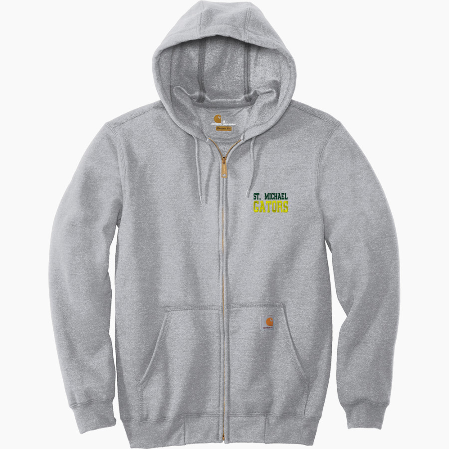 St. Michael Gators Carhartt Men's Midweight Hooded Zip-Front Sweatshirt