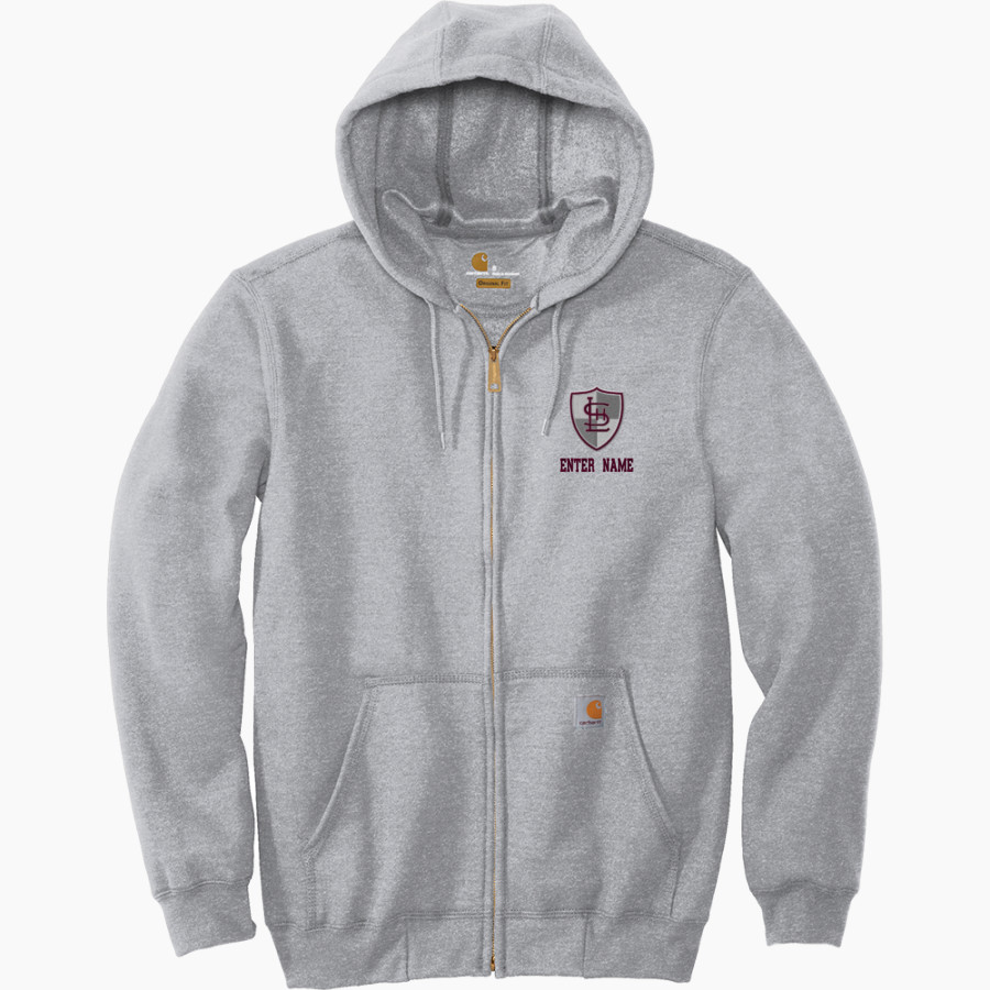 LOWELL HIGH SCHOOL RED RAIDERS <span class="pdp-name-mascot">LOWELL RED RAIDERS</span> Carhartt Men's Midweight Hooded Zip-Front Sweatshirt