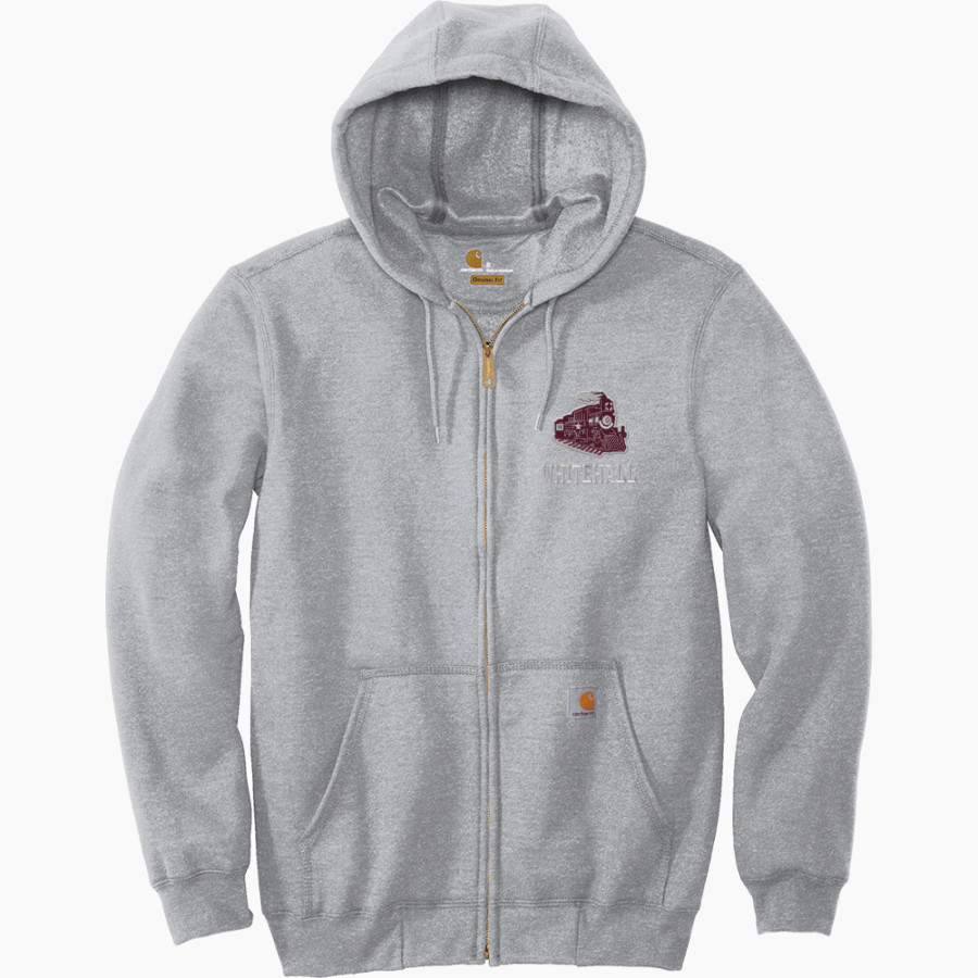 Whitehall Railroaders <span class="pdp-name-mascot">Whitehall Railroaders</span> Carhartt Men's Midweight Hooded Zip-Front Sweatshirt