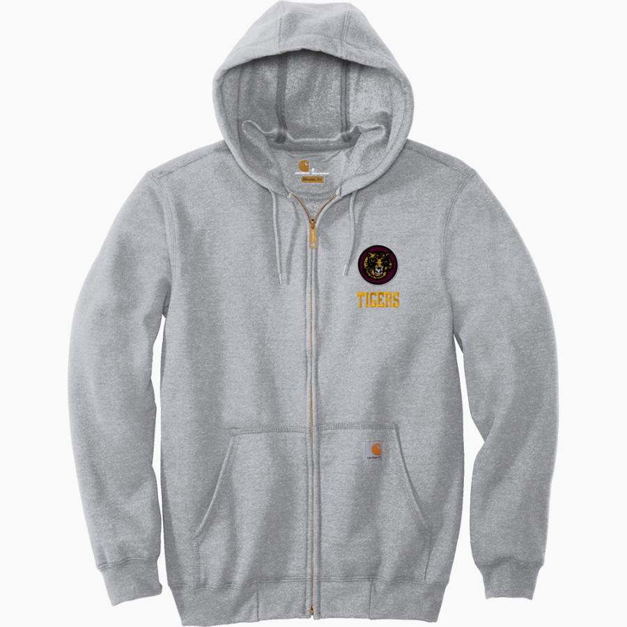 AVOCA CENTRAL HIGH SCHOOL TIGERS <span class="pdp-name-mascot">AVOCA TIGERS</span> Carhartt Men's Midweight Hooded Zip-Front Sweatshirt
