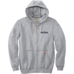 AFCA <span class="pdp-name-mascot">Afca Texas</span> Carhartt Men's Midweight Hooded Zip-Front Sweatshirt Front Thumbnail