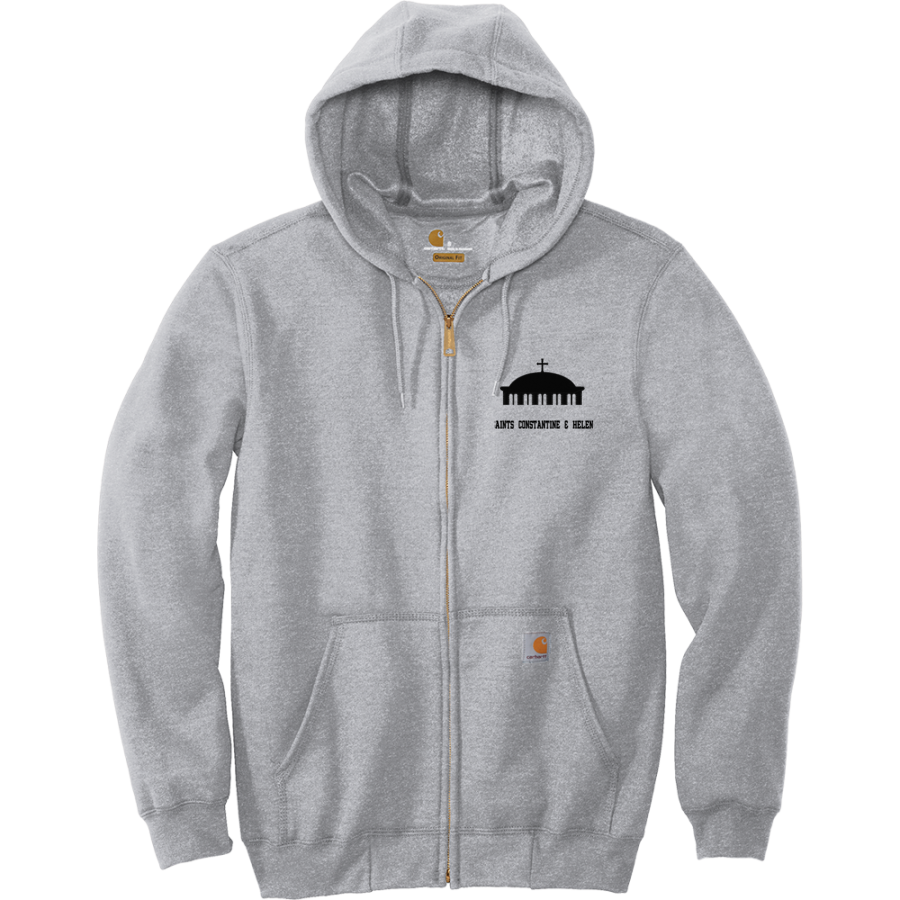 Saints Constantine & Helen Greek Orthodox Church <span class="pdp-name-mascot">Saints Constantine And Helen Greek Orthodox Church Of Dc Church Of Dc</span> Carhartt Men's Midweight Hooded Zip-Front Sweatshirt