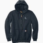 La Lumiere School Lakers Online Store <span class="pdp-name-mascot">La Lumiere Lakers</span> Carhartt Men's Midweight Hooded Zip-Front Sweatshirt Front Thumbnail