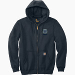 St. Patrick's Academy Wolfhounds <span class="pdp-name-mascot">Great Falls Central Catholic H S Mustangs</span> Carhartt Men's Midweight Hooded Zip-Front Sweatshirt Front Thumbnail