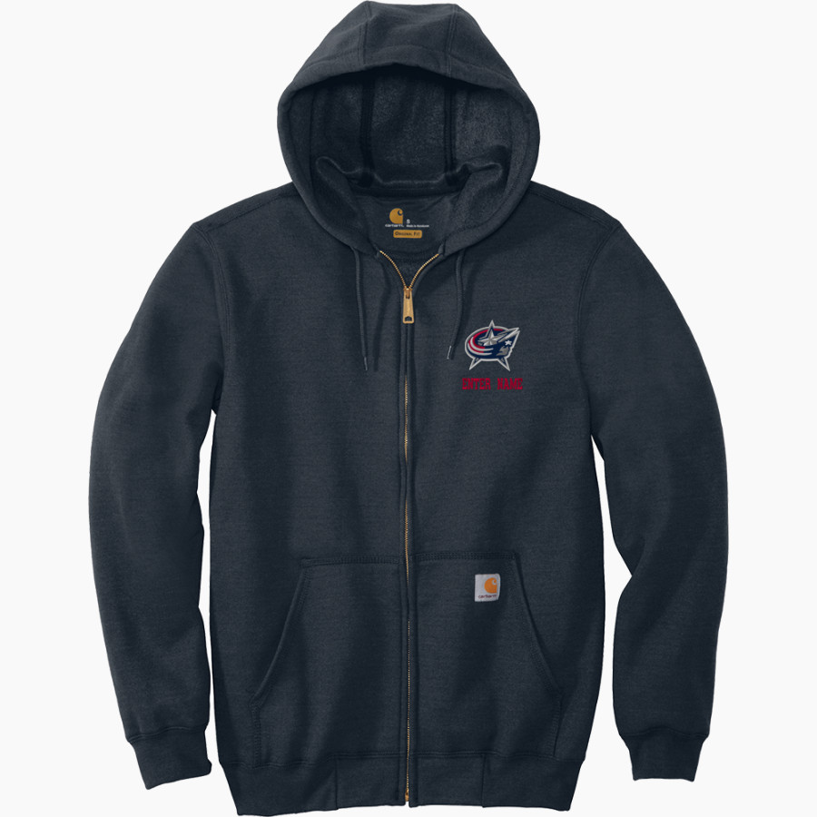 NORTH POLE HIGH SCHOOL PATRIOTS <span class="pdp-name-mascot">NORTH POLE PATRIOTS</span> Carhartt Men's Midweight Hooded Zip-Front Sweatshirt