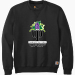 Central Valley Affiliate - CASP <span class="pdp-name-mascot">Central Valley Affiliate-CASP</span> Carhartt Men's Midweight Crewneck Sweatshirt Front Thumbnail