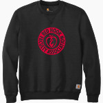 Red Hook Faculty Association RHFA Carhartt Men's Midweight Crewneck Sweatshirt Front Thumbnail