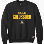 Goldsboro Cougars <span class="pdp-name-mascot">Goldsboro Cougars</span> Carhartt Men's Midweight Crewneck Sweatshirt Front Thumbnail