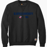 Bluefield University Sideline Store <span class="pdp-name-mascot">Bluefield University</span> Carhartt Men's Midweight Crewneck Sweatshirt Front Thumbnail