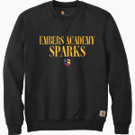 Embers Academy Sparks Carhartt Men's Midweight Crewneck Sweatshirt Front Thumbnail