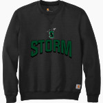 Summit Storm <span class="pdp-name-mascot">Summit Storm</span> Carhartt Men's Midweight Crewneck Sweatshirt Front Thumbnail