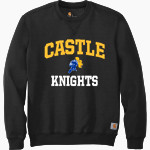 Castle Knights <span class="pdp-name-mascot">Castle Knights</span> Carhartt Men's Midweight Crewneck Sweatshirt Front Thumbnail