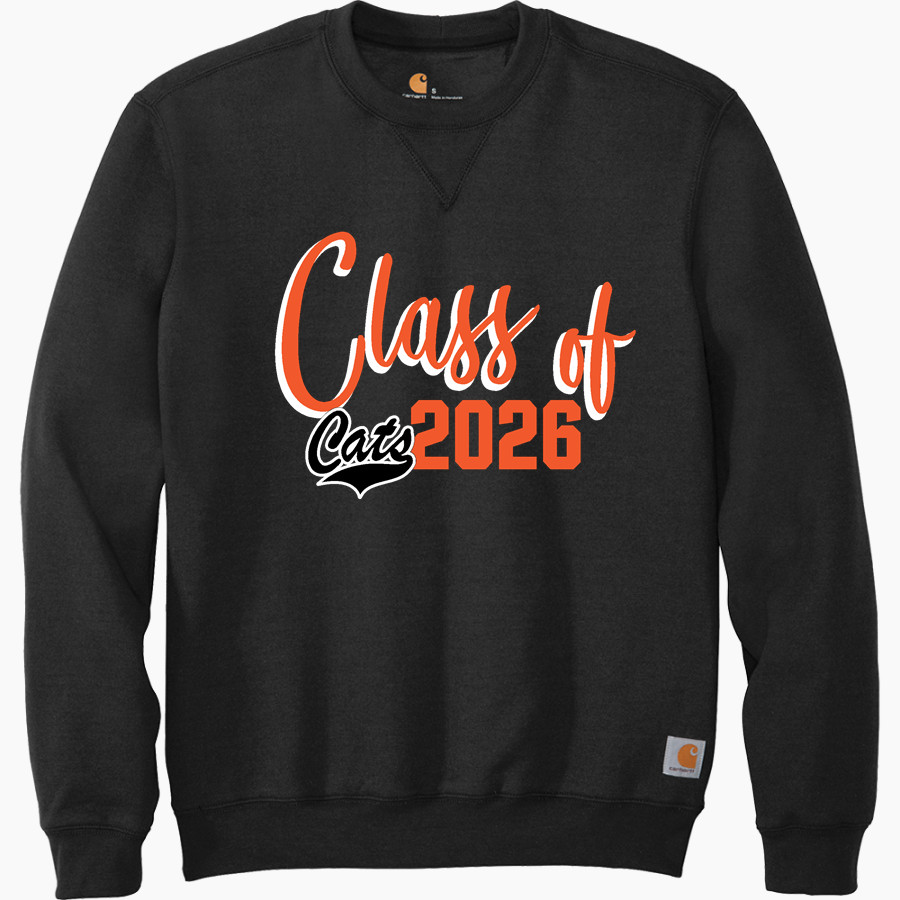 LOS GATOS HIGH SCHOOL WILDCATS <span class="pdp-name-mascot">LOS GATOS WILDCATS</span> Carhartt Men's Midweight Crewneck Sweatshirt