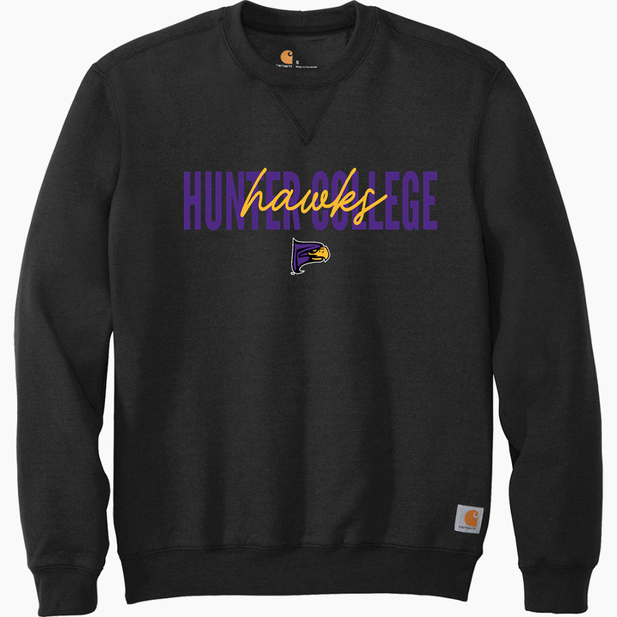HUNTER COLLEGE HIGH SCHOOL HAWKS <span class="pdp-name-mascot">HUNTER COLLEGE HAWKS</span> Carhartt Men's Midweight Crewneck Sweatshirt
