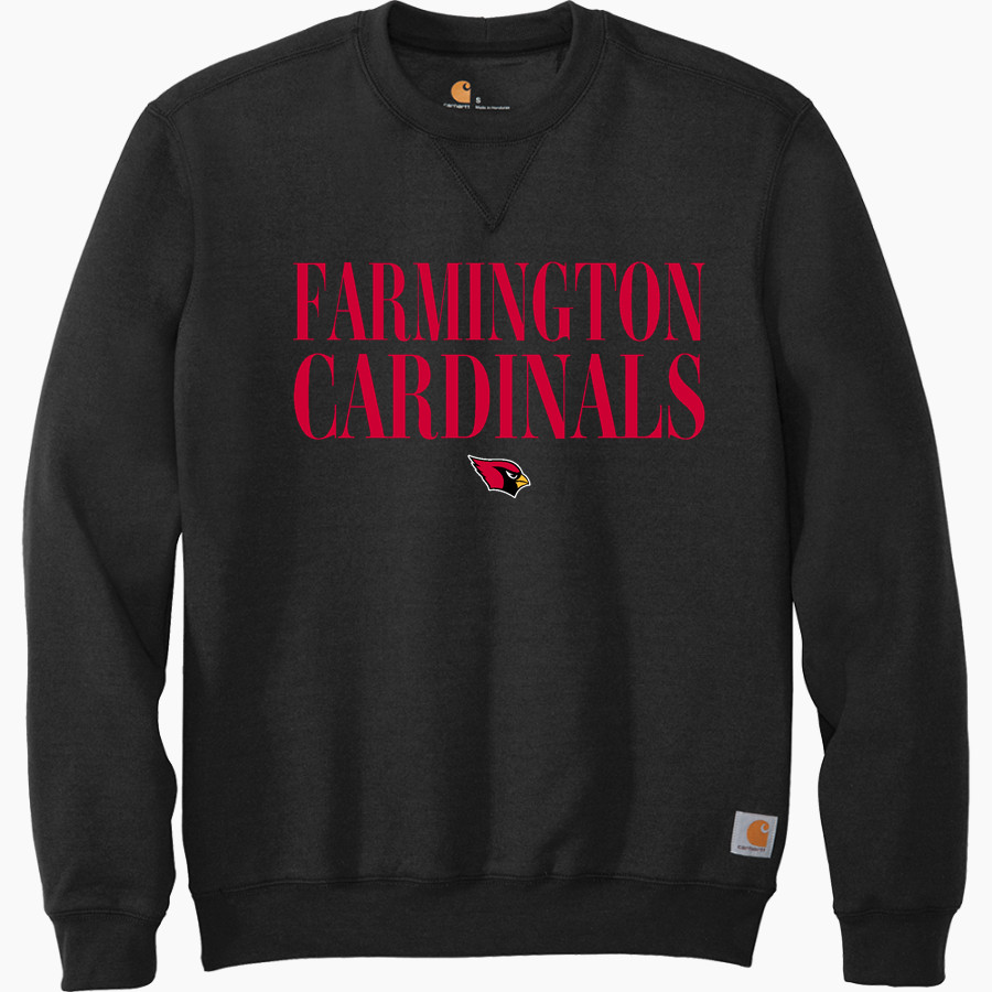FARMINGTON HIGH SCHOOL CARDINALS <span class="pdp-name-mascot">FARMINGTON CARDINALS</span> Carhartt Men's Midweight Crewneck Sweatshirt