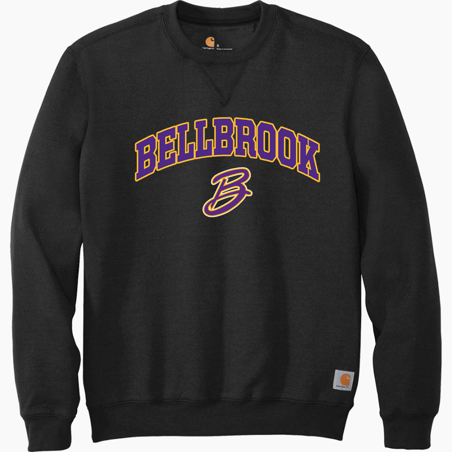 BELLBROOK GOLDEN EAGLES The Official Online Store <span class="pdp-name-mascot">BELLBROOK GOLDEN EAGLES</span> Carhartt Men's Midweight Crewneck Sweatshirt