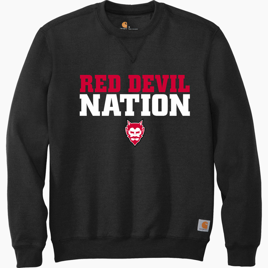 CLARENCE HIGH SCHOOL RED DEVILS <span class="pdp-name-mascot">CLARENCE RED DEVILS</span> Carhartt Men's Midweight Crewneck Sweatshirt