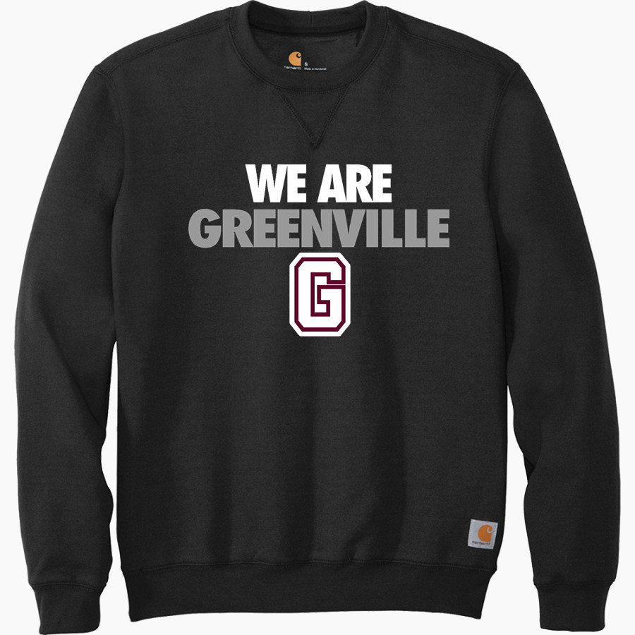 Greenville Spartans Carhartt Men's Midweight Crewneck Sweatshirt