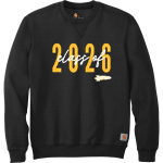 A C REYNOLDS HIGH SCHOOL ROCKETS <span class="pdp-name-mascot">A C REYNOLDS ROCKETS</span> Carhartt Men's Midweight Crewneck Sweatshirt Front Thumbnail