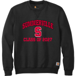 Summerville Indians <span class="pdp-name-mascot">City of Summerville Indians</span> Carhartt Men's Midweight Crewneck Sweatshirt Front Thumbnail