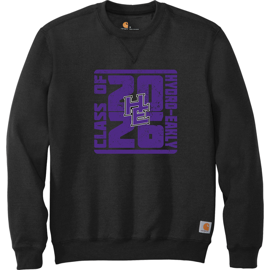 HYDRO-EAKLY HIGH SCHOOL BOBCATS <span class="pdp-name-mascot">HYDRO - EAKLY BOBCATS</span> Carhartt Men's Midweight Crewneck Sweatshirt