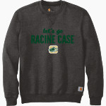 Racine Case Eagles <span class="pdp-name-mascot">Racine Case Eagles</span> Carhartt Men's Midweight Crewneck Sweatshirt Front Thumbnail