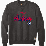 Apollo Astros <span class="pdp-name-mascot">Apollo Middle School Astros</span> Carhartt Men's Midweight Crewneck Sweatshirt Front Thumbnail