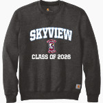 Skyview Eagles <span class="pdp-name-mascot">Skyview Middle Eagles</span> Carhartt Men's Midweight Crewneck Sweatshirt Front Thumbnail