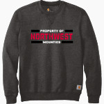 Northwest Mounties Carhartt Men's Midweight Crewneck Sweatshirt Front Thumbnail