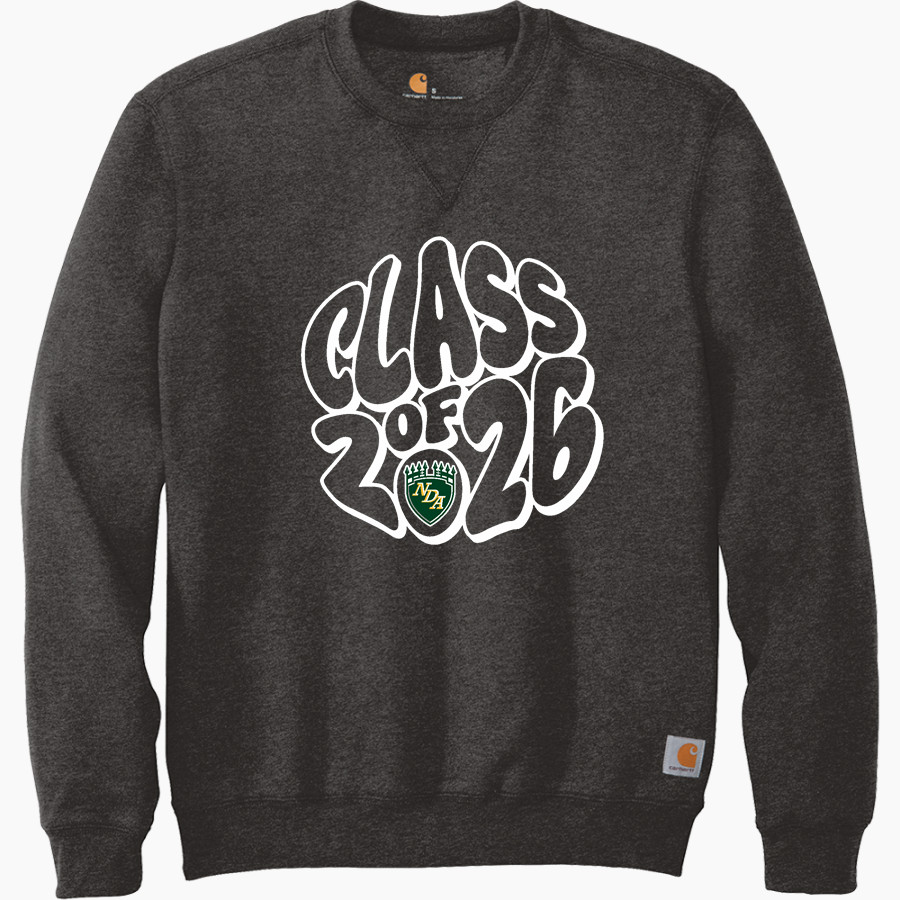 Notre Dame Academy Rebels official sideline store Carhartt Men's Midweight Crewneck Sweatshirt