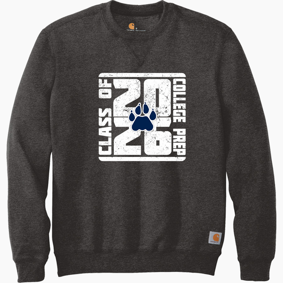 College Prep Cougars <span class="pdp-name-mascot">College Prep Cougars</span> Carhartt Men's Midweight Crewneck Sweatshirt
