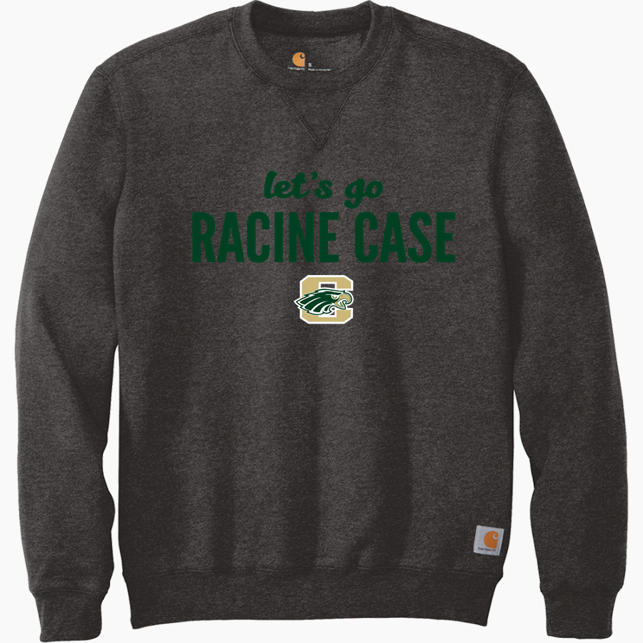 Racine Case Eagles <span class="pdp-name-mascot">Racine Case Eagles</span> Carhartt Men's Midweight Crewneck Sweatshirt