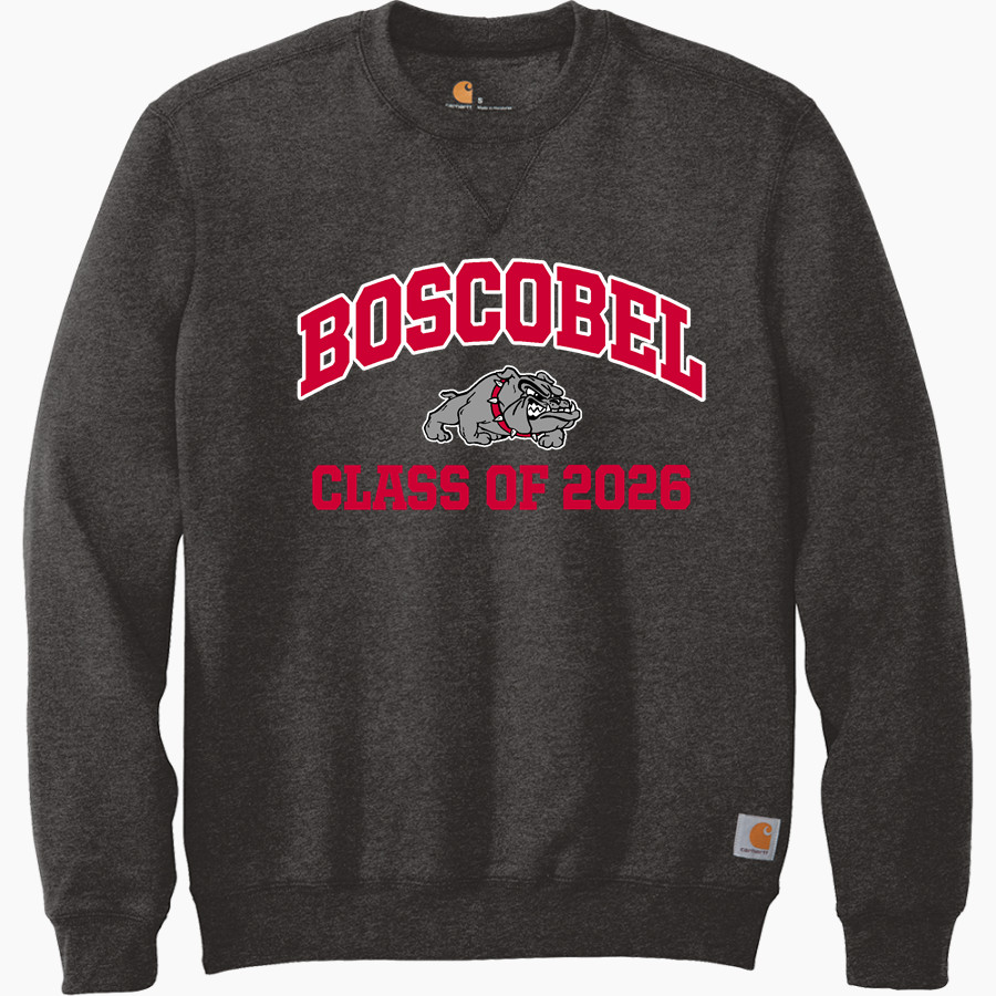Boscobel Bulldogs Carhartt Men's Midweight Crewneck Sweatshirt