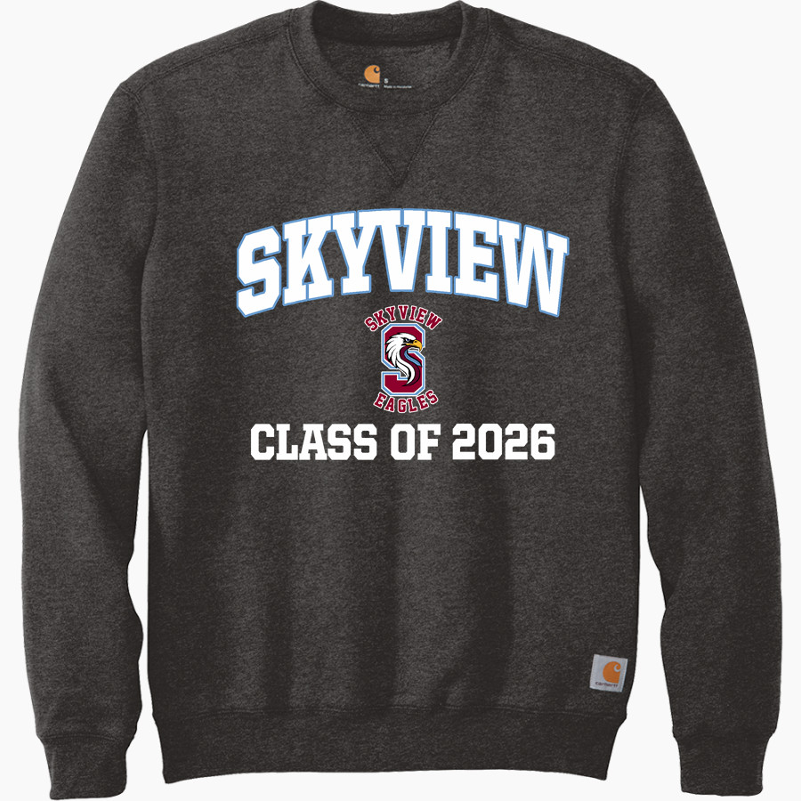 Skyview Eagles <span class="pdp-name-mascot">Skyview Middle Eagles</span> Carhartt Men's Midweight Crewneck Sweatshirt